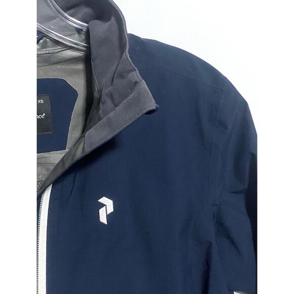 Peak Performance Gortex R & D Zipper Jacket Vented Embroidered Logo Womens XS - Picture 2 of 13